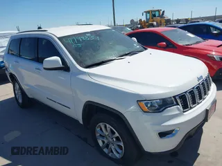 2022 Jeep Grand Cherokee WK Laredo X with VIN 1C4RJEAG7NC155843, listed as a IAAI auction lot 41749839 with 91,390 mi miles. Bid and sale history available at carsss.com. Image 1.