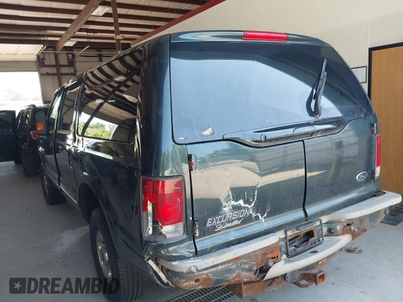 2003 Ford Excursion Limited with VIN 1FMSU43P13EC49035, listed as a IAAI auction lot 42546047 with 268,592 mi miles and . Bid and sale history available at DreamBid. Image 3.
