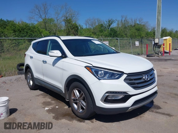 2018 Hyundai Santa Fe Sport 2.4L with VIN 5XYZU3LBXJG522477, listed as a IAAI auction lot 41981849 with 64,964 mi miles. Bid and sale history available at carsss.com. Image 1.