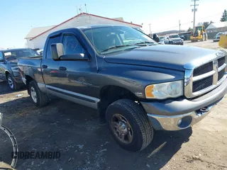 2004 Dodge 2500 SLT with VIN 3D7KU28D34G236830, listed as a IAAI auction lot 41758027 with 221,683 mi miles. Bid and sale history available at carsss.com. Image 1.