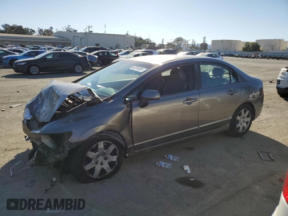2008 Honda Civic LX with VIN JHMFA165X8S000439, listed as a Copart auction lot 42819265 with 171,916 mi miles and Non Repairable. Bid and sale history available at DreamBid. Image 1.