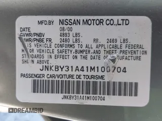 2001 Infiniti Q45 Touring z VIN JNKBY31A41M100704, wystawiony jako IAAI lot #42346520 z przebiegiem 73 073 mil mil oraz . Historia ofert i sprzedaży dostępna na DreamBid. Obrazek 9.