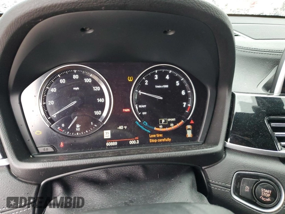 2019 BMW X2 xDrive28i with VIN WBXYJ5C57K5N11590, listed as a Copart auction lot 46081775 with 60,889 mi miles and Clean Title. Bid and sale history available at carsss.com. Image 9.