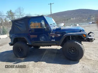2003 Jeep Wrangler Sport with VIN 1J4FA49S03P343285, listed as a IAAI auction lot 41823684 with 201,723 mi miles and . Bid and sale history available at DreamBid. Image 14.