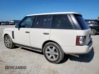 2010 Land Rover Range Rover SC Autobiography with VIN SALMP1E49AA327936, listed as a Copart auction lot 57446715 with 86,651 mi miles and Salvage title. Bid and sale history available at DreamBid. Image 2.