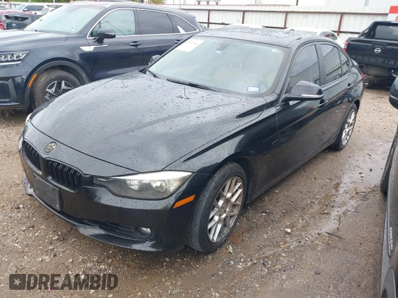 2015 BMW 3 Series 328i with VIN WBA3A5G50FNS91133, listed as a IAAI auction lot 41890141 with 119,495 mi miles. Bid and sale history available at carsss.com. Image 2.