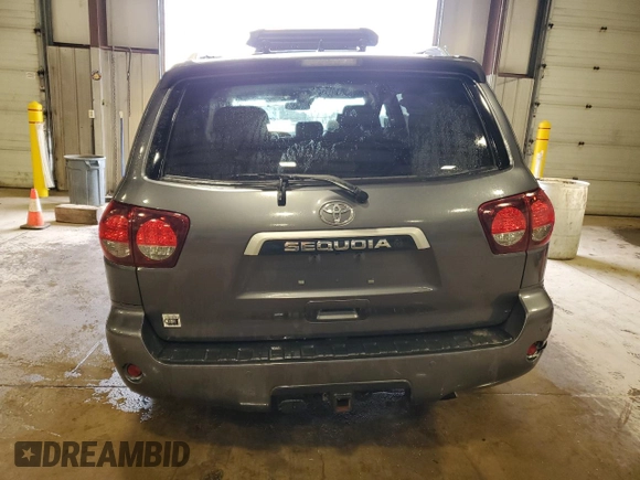 2020 Toyota Sequoia SR5 with VIN 5TDBY5G14LS178489, listed as a Copart auction lot 45889335 with 53,511 mi miles and Salvage Title. Bid and sale history available at carsss.com. Image 6.