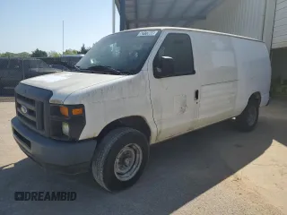 2014 Ford Econoline Cargo Commercial with VIN 1FTNE2EL5EDA27412, listed as a Copart auction lot 52173865 with 130,759 mi miles and Clean Title. Bid and sale history available at carsss.com. Image 1.