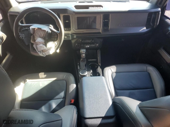 2022 Ford Bronco with VIN 1FMEE5BPXNLB48396, listed as a Copart auction lot 45375945 with 23,960 mi miles and Salvage Title. Bid and sale history available at carsss.com. Image 8.
