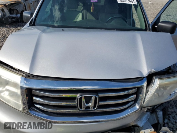 2012 Honda Pilot LX with VIN 5FNYF4H23CB005813, listed as a Copart auction lot 66602484 with Not Provided miles and Salvage Title. Bid and sale history available at carsss.com. Image 13.