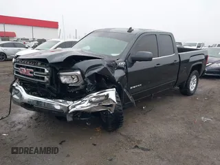2019 GMC Sierra 1500 Limited SLE with VIN 2GTV2MEC0K1103095, listed as a IAAI auction lot 41514464 with 1 mi miles. Bid and sale history available at carsss.com. Image 2.