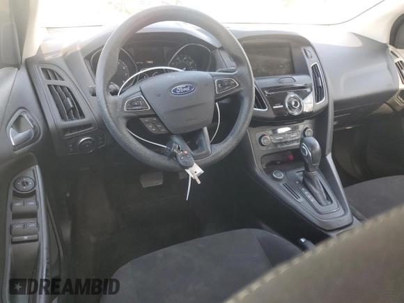 2017 Ford Focus SEL with VIN 1FADP3H2XHL327106, listed as a Copart auction lot 54575285 with 62,718 mi miles and Salvage Title. Bid and sale history available at carsss.com. Image 8.