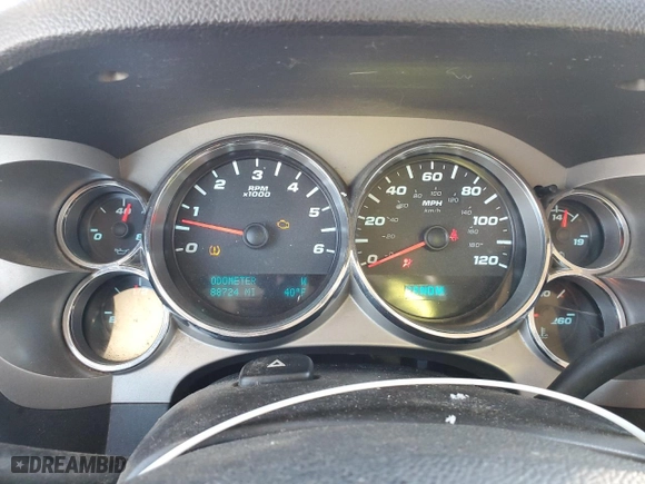 2013 GMC Sierra 1500 SLE with VIN 1GTR2VE7XDZ209686, listed as a Copart auction lot 44160035 with 88,724 mi miles and Salvage Title. Bid and sale history available at carsss.com. Image 9.