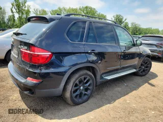 2012 BMW X5 35i with VIN 5UXZV4C5XCL765757, listed as a Copart auction lot 64497535 with 178,836 mi miles and Salvage title. Bid and sale history available at DreamBid. Image 3.