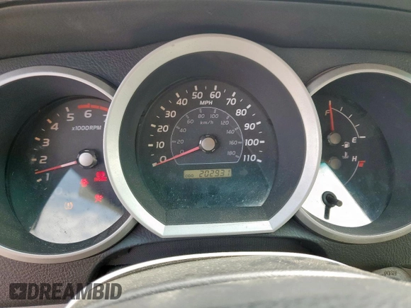 2007 Toyota 4Runner SR5 with VIN JTEZU14R178090535, listed as a Copart auction lot 54570975 with 202,931 mi miles and Salvage Title. Bid and sale history available at DreamBid. Image 9.