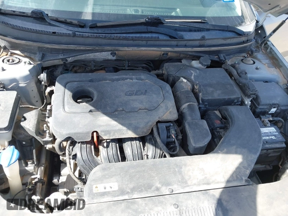 2015 Hyundai Sonata 2.4L SE with VIN 5NPE24AF4FH025196, listed as a IAAI auction lot 42158988 with 124,496 mi miles. Bid and sale history available at carsss.com. Image 10.