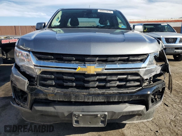 2021 Chevrolet Colorado 2WD LT z VIN 1GCHSCEA8M1288706, wystawiony jako Copart lot #49977415 z przebiegiem 75 338 mil mil oraz Szkoda całkowita • Salvage title. Historia ofert i sprzedaży dostępna na DreamBid. Obrazek 5.