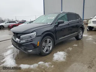 2019 Volkswagen Tiguan SEL Premium with VIN 3VV4B7AX5KM128512, listed as a Copart auction lot 45015445 with 68,514 mi miles and Salvage Title. Bid and sale history available at carsss.com. Image 1.