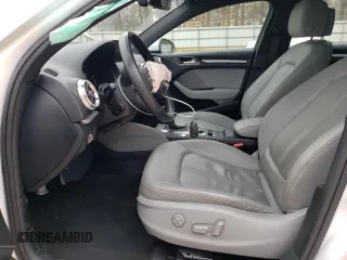 2018 Audi A3 Sedan Premium with VIN WAUB8GFF5J1090499, listed as a Copart auction lot 42452834 with 57,011 mi miles and Salvage Title. Bid and sale history available at carsss.com. Image 7.
