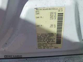 2015 Nissan Altima SL with VIN 1N4AL3AP8FN333654, listed as a IAAI auction lot 41419228 with 141,036 mi miles and . Bid and sale history available at DreamBid. Image 9.