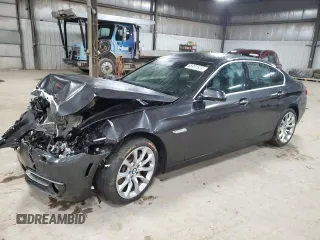 2014 BMW 5 Series 535i xDrive with VIN WBA5B3C55ED539624, listed as a Copart auction lot 86991524 with 105,860 mi miles and Salvage Title. Bid and sale history available at carsss.com. Image 1.