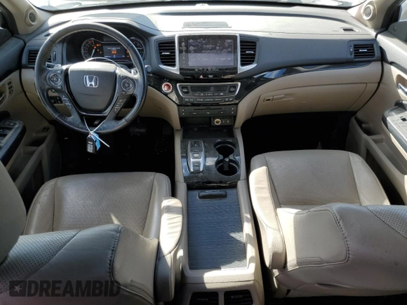 2017 Honda Pilot Elite with VIN 5FNYF6H04HB042922, listed as a Copart auction lot 44606285 with 126,089 mi miles and Salvage Title. Bid and sale history available at DreamBid. Image 8.