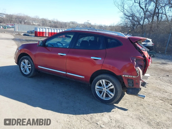 2013 Nissan Rogue SL with VIN JN8AS5MV1DW616248, listed as a IAAI auction lot 41591264 with 127,324 mi miles and . Bid and sale history available at DreamBid. Image 3.