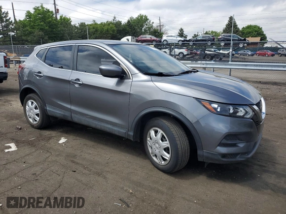 2020 Nissan Rogue Sport SV with VIN JN1BJ1CV1LW267140, listed as a Copart auction lot 57059434 with 83,319 mi miles and Salvage Title. Bid and sale history available at carsss.com. Image 4.