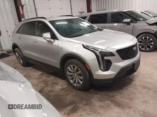 2021 Cadillac XT4 FWD Sport with VIN 1GYFZER40MF061378, listed as a IAAI auction lot 41744219 with 33,750 mi miles and . Bid and sale history available at carsss.com. Image 1.