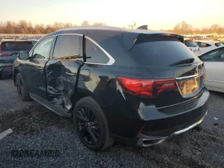 2018 Acura MDX Advance with VIN 5J8YD4H88JL002881, listed as a Copart auction lot 85044354 with 76,131 mi miles and Salvage Title. Bid and sale history available at DreamBid. Image 2.