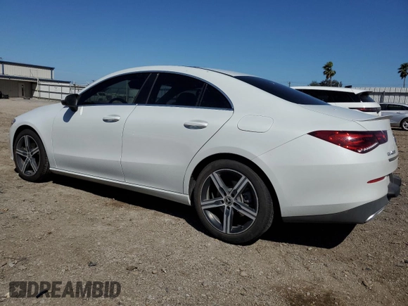 2021 Mercedes-Benz CLA 250 с VIN W1K5J4GB5MN166241, выставлен на аукционе Copart как лот 47091655 с пробегом 47 509 миль миль и Чистый • Clean title. История ставок и продаж доступна на DreamBid. Изображение 2.