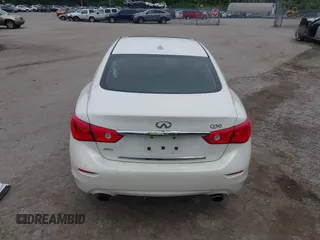 2017 Infiniti Q50 Premium z VIN JN1EV7AR5HM836200, wystawiony jako IAAI lot #42352743 z przebiegiem 127 105 mil mil oraz . Historia ofert i sprzedaży dostępna na DreamBid. Obrazek 20.