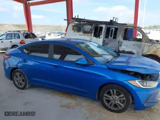 2017 Hyundai Elantra Value Edition with VIN KMHD84LF2HU165520, listed as a IAAI auction lot 42075078 with 184,509 mi miles. Bid and sale history available at carsss.com. Image 13.