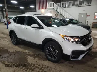 2020 Honda CR-V EX-L with VIN 2HKRW2H82LH643730, listed as a Copart auction lot 71385332 with 13,809 mi miles. Bid and sale history available at carsss.com. Image 4.
