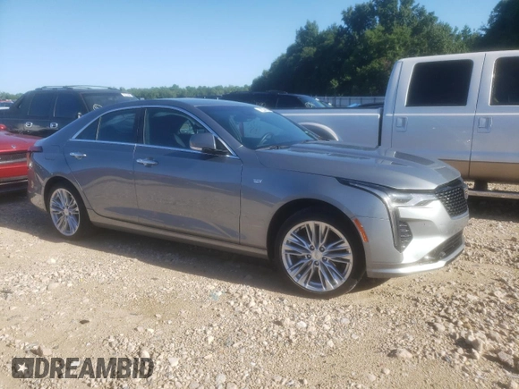 2023 Cadillac CT4 Premium Luxury z VIN 1G6DF5RK1P0131422, wystawiony jako Copart lot #65443314 z przebiegiem 37 385 mil mil oraz Czysty tytuł • Clean title. Historia ofert i sprzedaży dostępna na DreamBid. Obrazek 4.