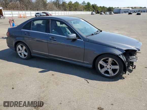 2010 Mercedes-Benz C 300 Sport with VIN WDDGF8BB7AR110511, listed as a Copart auction lot 54384285 with Not Provided miles and Salvage Title. Bid and sale history available at carsss.com. Image 4.