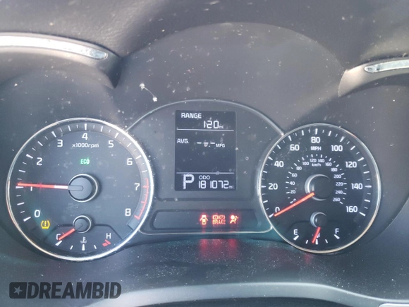 2015 Kia Forte LX with VIN KNAFX4A68F5334379, listed as a Copart auction lot 46833825 with 181,072 mi miles and Salvage Title. Bid and sale history available at DreamBid. Image 9.
