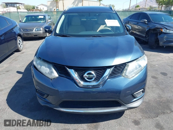 2015 Nissan Rogue SL with VIN 5N1AT2MV5FC927592, listed as a IAAI auction lot 42132041 with 174,536 mi miles and . Bid and sale history available at carsss.com. Image 6.