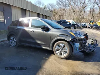 2022 Kia Niro EV S with VIN KNDCC3LGXN5160606, listed as a Copart auction lot 43661375 with 66,093 mi miles and Salvage Title. Bid and sale history available at carsss.com. Image 4.