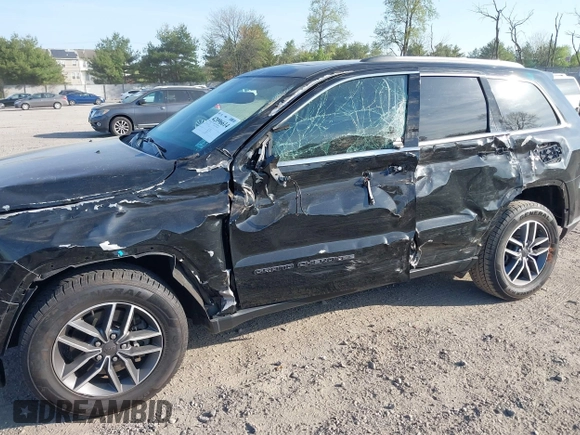 2021 Jeep Grand Cherokee Limited with VIN 1C4RJFBG2MC731163, listed as a IAAI auction lot 42096614 with 18,492 mi miles and . Bid and sale history available at DreamBid. Image 6.