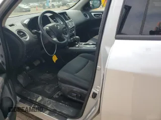 2019 Nissan Pathfinder SV with VIN 5N1DR2MN0KC612527, listed as a Copart auction lot 57210715 with 114,591 mi miles and Salvage title. Bid and sale history available at DreamBid. Image 7.
