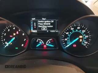 2016 Ford Escape Titanium with VIN 1FMCU0JX3GUB70607, listed as a IAAI auction lot 41727421 with 106,857 mi miles. Bid and sale history available at carsss.com. Image 7.
