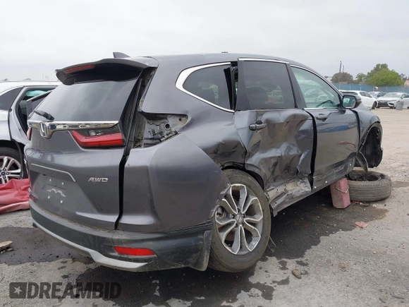 2022 Honda CR-V EX z VIN 7FARW2H51NE039095, wystawiony jako IAAI lot #39827229 z przebiegiem 29 808 mil mil oraz . Historia ofert i sprzedaży dostępna na DreamBid. Obrazek 4.