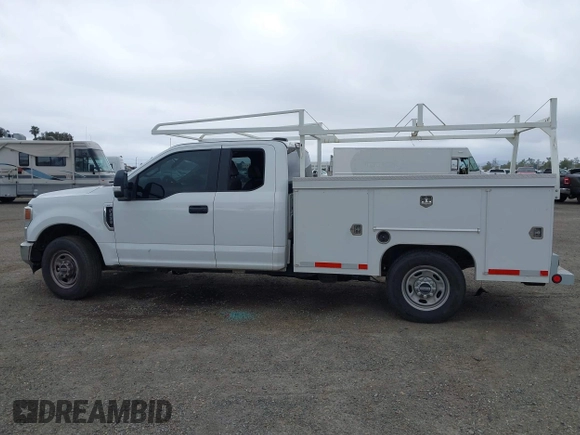 2022 Ford F-250 XL with VIN 1FD7X2A65NED19425, listed as a IAAI auction lot 42178334 with 64,857 mi miles and . Bid and sale history available at DreamBid. Image 13.