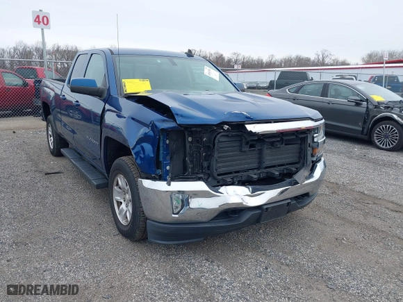 2017 Chevrolet Silverado 1500 LT with VIN 1GCVKREC0HZ325908, listed as a IAAI auction lot 41613561 with 53,552 mi miles. Bid and sale history available at carsss.com. Image 6.