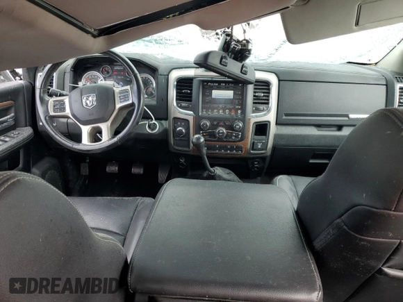 2015 Ram 3500 Laramie with VIN 3C63RRJL1FG622909, listed as a Copart auction lot 75750444 with 56,304 mi miles and Non Repairable. Bid and sale history available at carsss.com. Image 8.