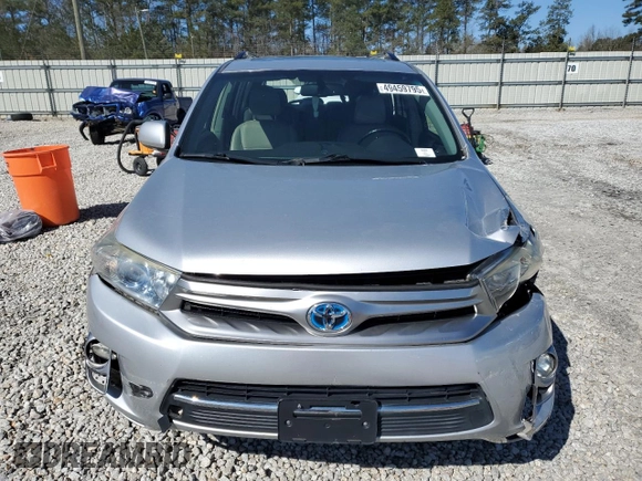 2013 Toyota Highlander Limited z VIN JTEDC3EH4D2018824, wystawiony jako Copart lot #49459795 z przebiegiem Nie podano mil oraz Szkoda całkowita • Salvage title. Historia ofert i sprzedaży dostępna na DreamBid. Obrazek 5.