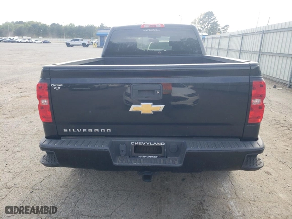 2018 Chevrolet Silverado 1500 Custom with VIN 1GCRCPEC4JZ264250, listed as a Copart auction lot 50383785 with 98,181 mi miles and Salvage Title. Bid and sale history available at carsss.com. Image 6.