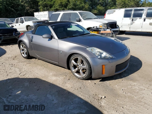 2007 Nissan 350Z Touring with VIN JN1BZ36A07M652297, listed as a Copart auction lot 69073074 with 112,136 mi miles and Salvage Title. Bid and sale history available at DreamBid. Image 4.