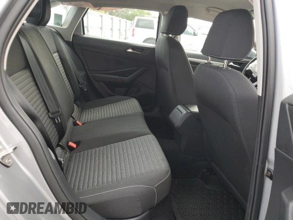 2023 Volkswagen Jetta S with VIN 3VW5M7BU0PM026511, listed as a Copart auction lot 62201605 with 19,805 mi miles and Salvage title. Bid and sale history available at DreamBid. Image 10.